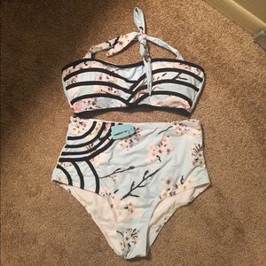 Cupshe floral bikini